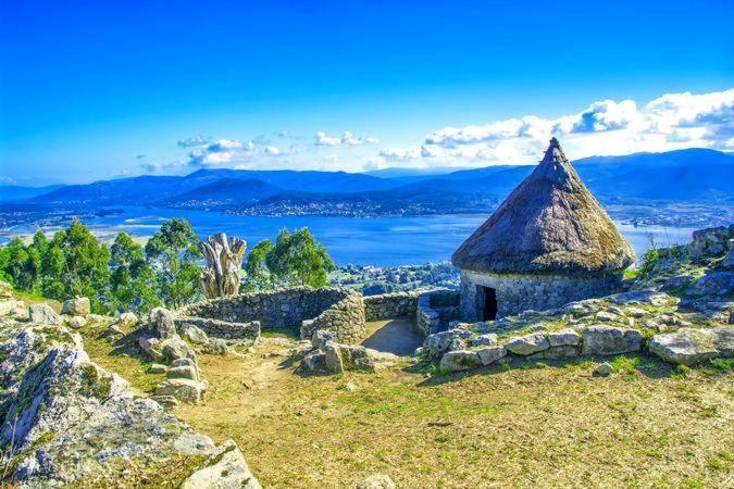 Estudio Con Piscina En A Guarda- Pontevedra エクステリア 写真